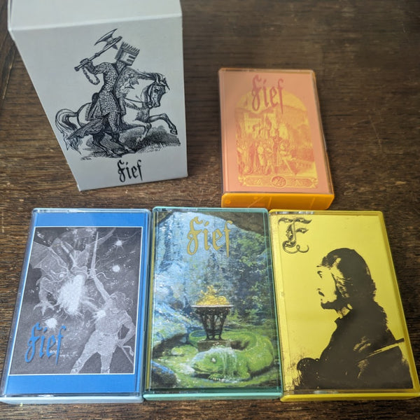 FIEF "I-IV" 4xTape Box Set w/ free pаtch (lim.250)