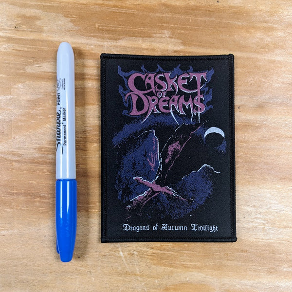 CASKET OF DREAMS woven patch (multi-color)