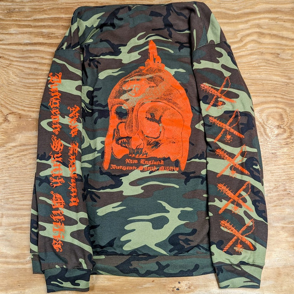 OUT OF SEASON "NEDSM" 4-Sided Pullover Hoodie [Army Camo] *NEW*