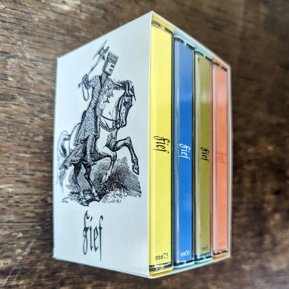 FIEF "I-IV" Cassette Tape Bundle (comes with slipcase!)