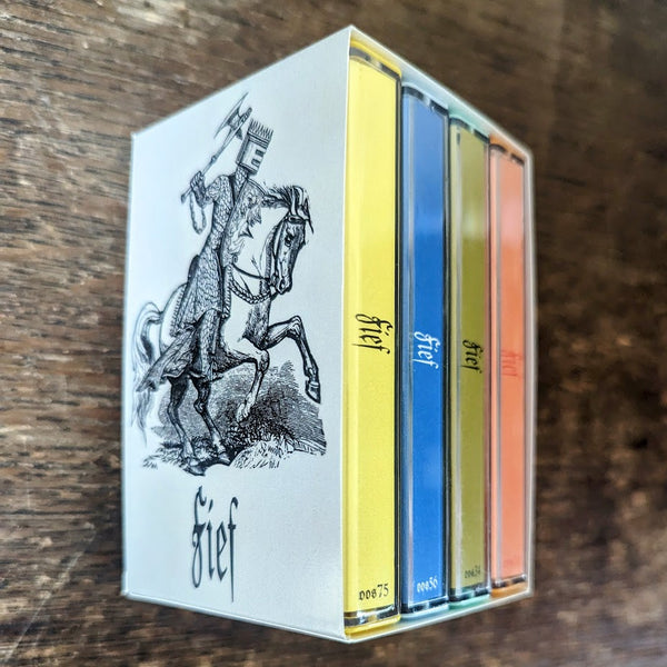 FIEF "I-IV" 4xTape Box Set w/ free pаtch (lim.250)