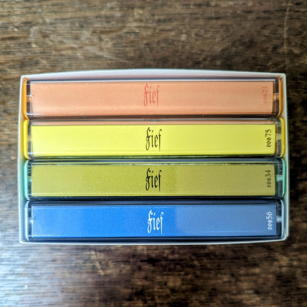 FIEF "I-IV" 4xTape Box Set w/ free pаtch (lim.250)