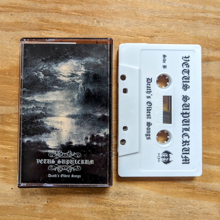 VETUS SUPULCRUM "Death's Oldest Songs" Cassette Tape