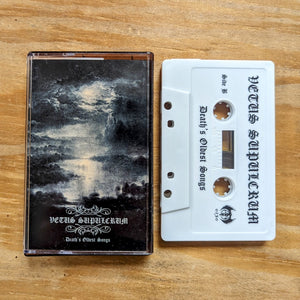 VETUS SUPULCRUM "Death's Oldest Songs" Cassette Tape