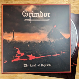 GRIMDOR "The Land of Shadow" vinyl LP (clear-100 or oxblood-250, w/insert)