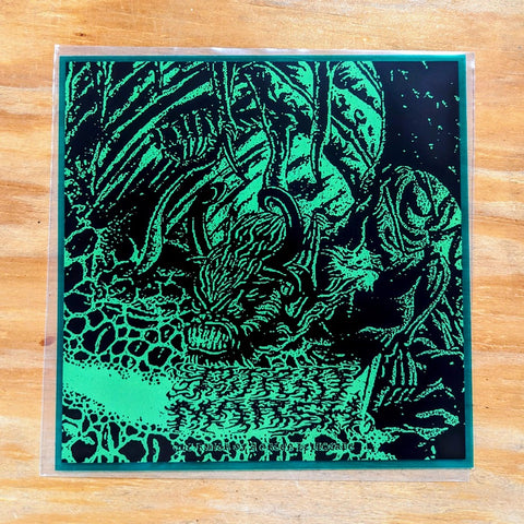 PUTRID MARSH "The Ruler of a Green Hellscape" flexi disc (7", one sided, green)