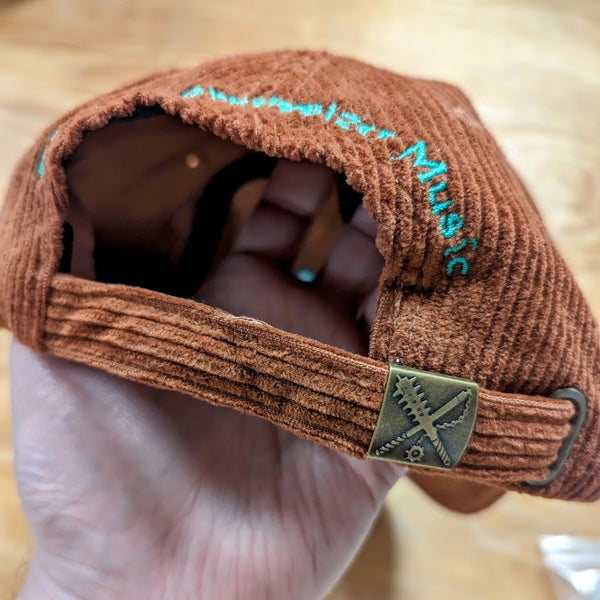QUEST MASTER "Fantasy Synthesizer Music" Embroidered Corduroy Dad Hat (3 color options)