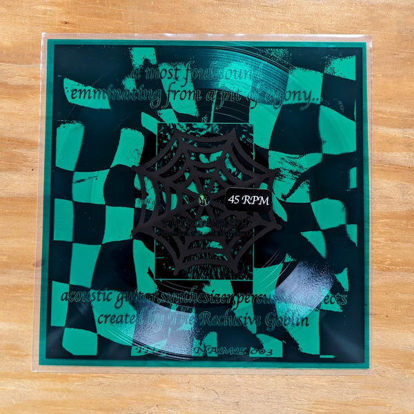 PUTRID MARSH "The Ruler of a Green Hellscape" flexi disc (7", one sided, green)