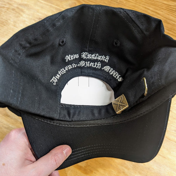 OUT OF SEASON "NEDSM" Embroidered Dad Hat [Black]