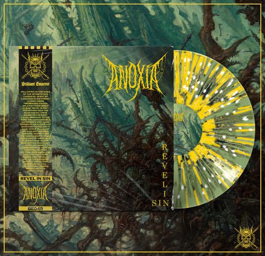 ANOXIA "Revel in Sin" vinyl LP (color, lim.150, obi) *PREORDER - SHIPS IN 4-6 WEEKS*