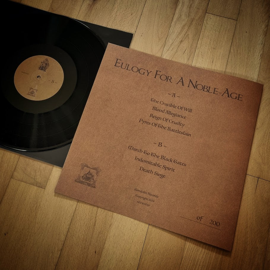 BRONZEN OATH "Eulogy For A Noble Age" Vinyl LP (lim.200)