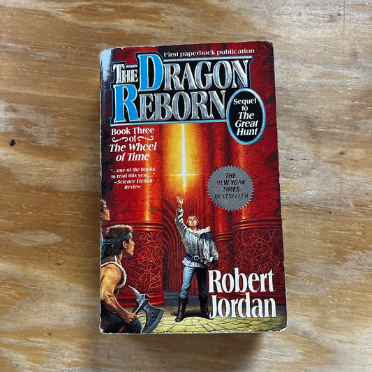 [SOLD OUT] THE DRAGON REBORN by Robert Jordan (paperback book)