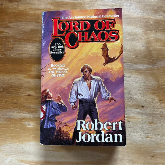 [SOLD OUT] LORDS OF CHAOS by Robert Jordan (paperback book)