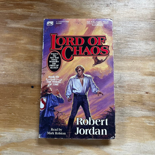 LORDS OF CHAOS by Robert Jordan (2xTape Audiobook!)