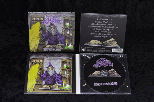 ASTRAL SPECTRE "Ars Notoria" CD, pro-CD in 4-panel digipak