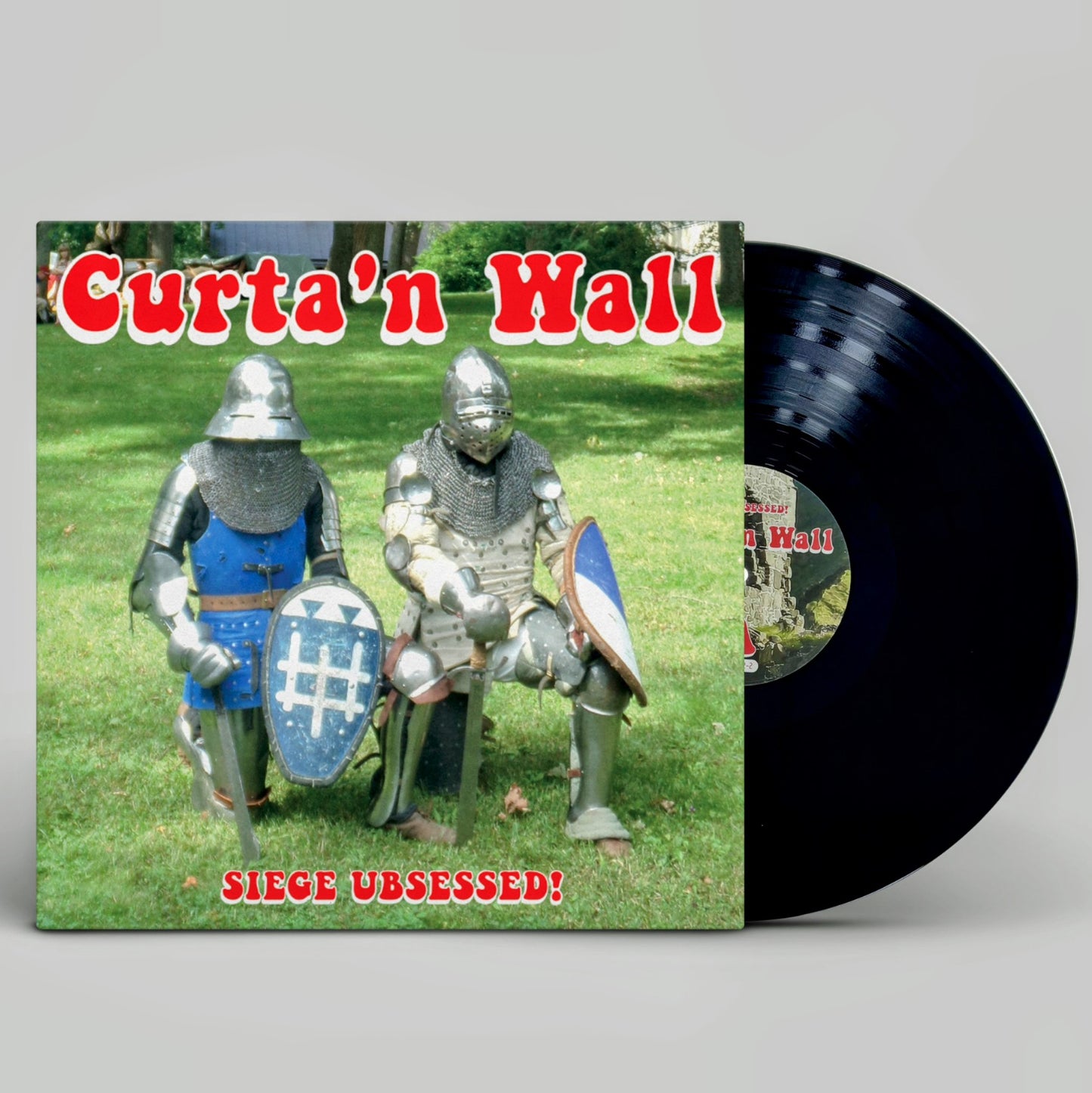 CURTA'N WALL "Siege Ubsessed" vinyl LP (3 color options, 180g)