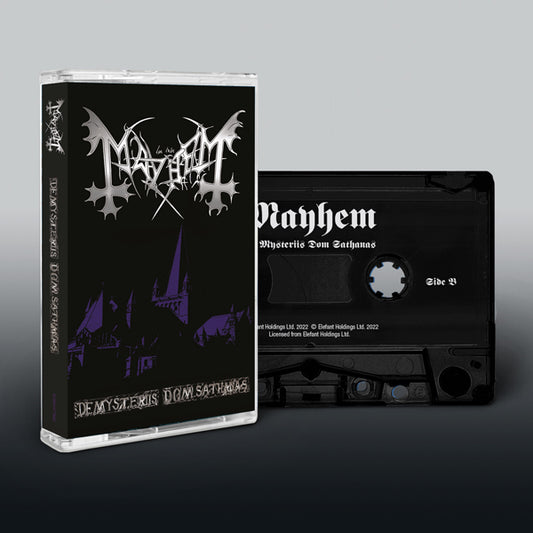 MAYHEM "De Mysteriis Dom Sathanas" Cassette Tape