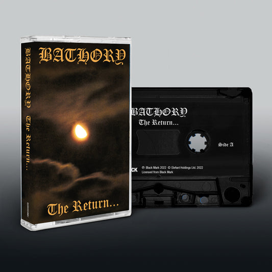 BATHORY "The Return" Cassette Tape