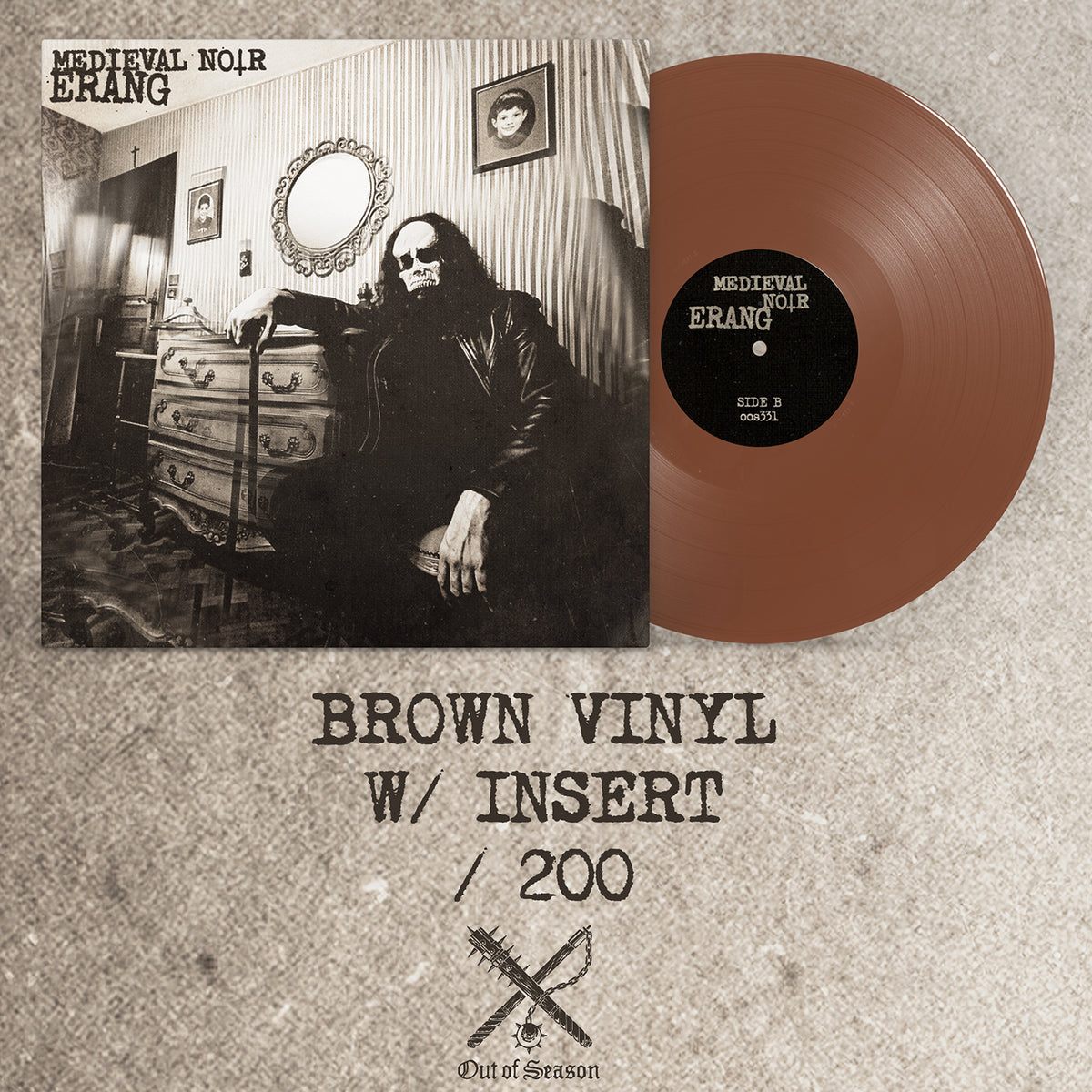 ERANG "Medieval Noir" vinyl LP (color w/ insert, 2 options) *PREORDER*