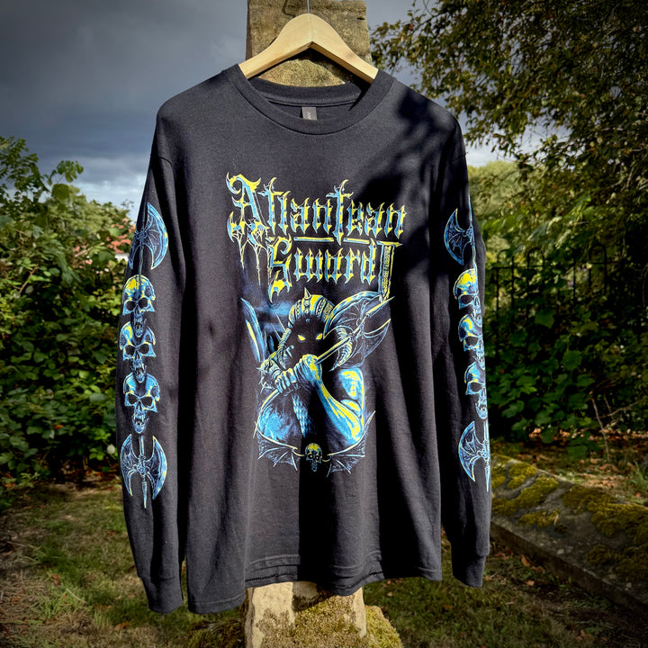 ATLANTEAN SWORD "Barbarian" Long Sleeve Shirt [BLACK]