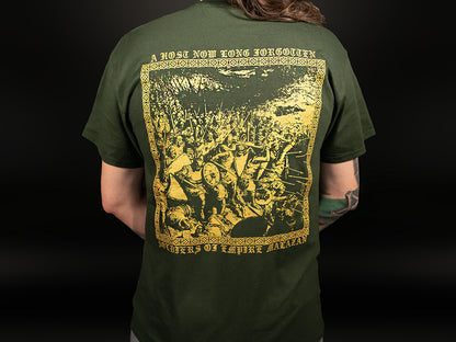 [SOLD OUT] CALADAN BROOD "Echoes of Battle" T-Shirt [FOREST GREEN]