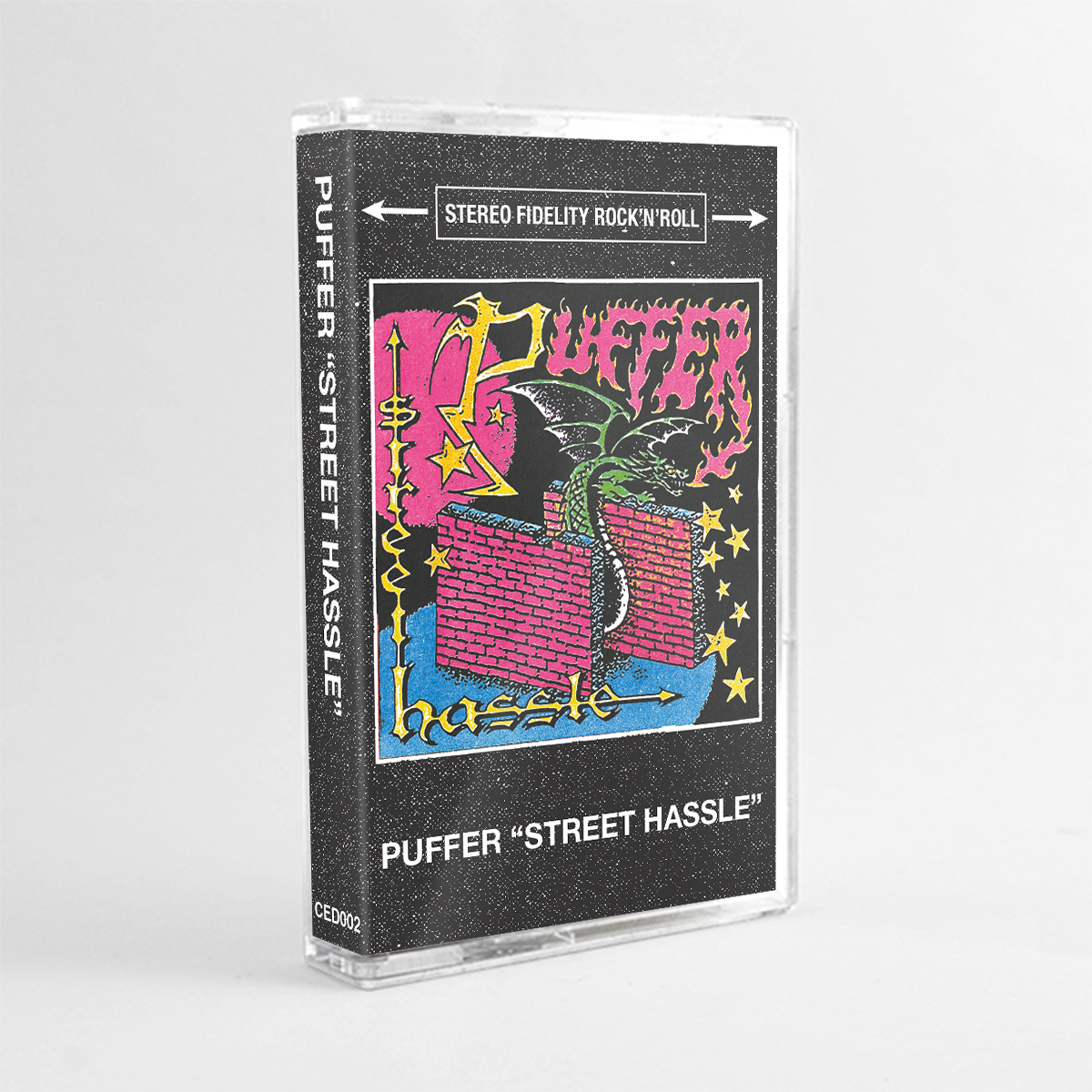 PUFFER "Street Hassle" Cassette Tape