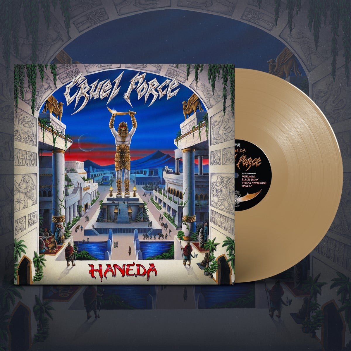 CRUEL FORCE "Haneda" Vinyl LP (2 color options)