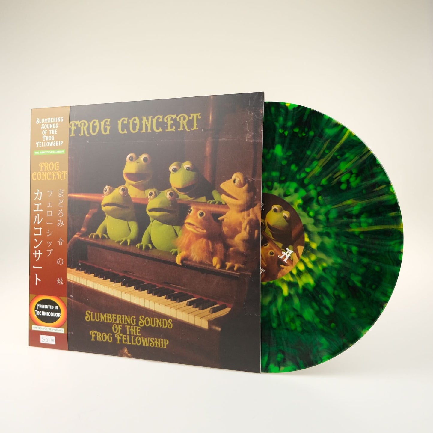 [SOLD OUT] FROG CONCERT "Slumbering Sounds of the Frog Fellowship" vinyl LP (2 color options, 180g)