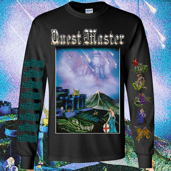 QUEST MASTER "Twelve Castles" Long Sleeve Shirt [BLACK]
