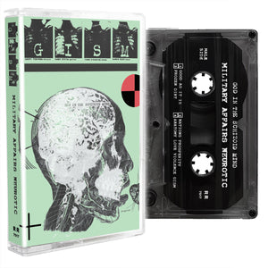 G.I.S.M. "Military Affairs Neurotic" Cassette Tape [Reissue]