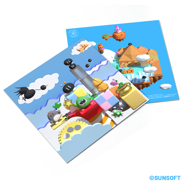 GIMMICK Video Game Soundtrack vinyl LP (color) [Masashi Kageyama]