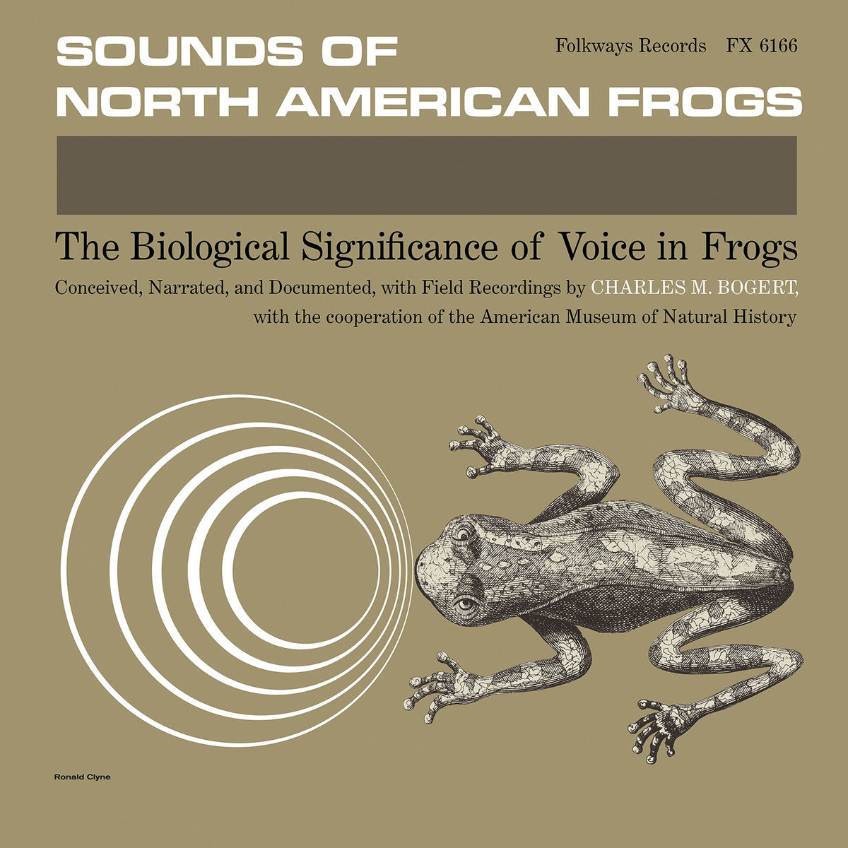 V/A “Sounds of North American Frogs” vinyl LP (tip-on jacket, booklet)