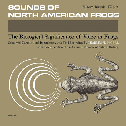 V/A “Sounds of North American Frogs” vinyl LP (tip-on jacket, booklet)