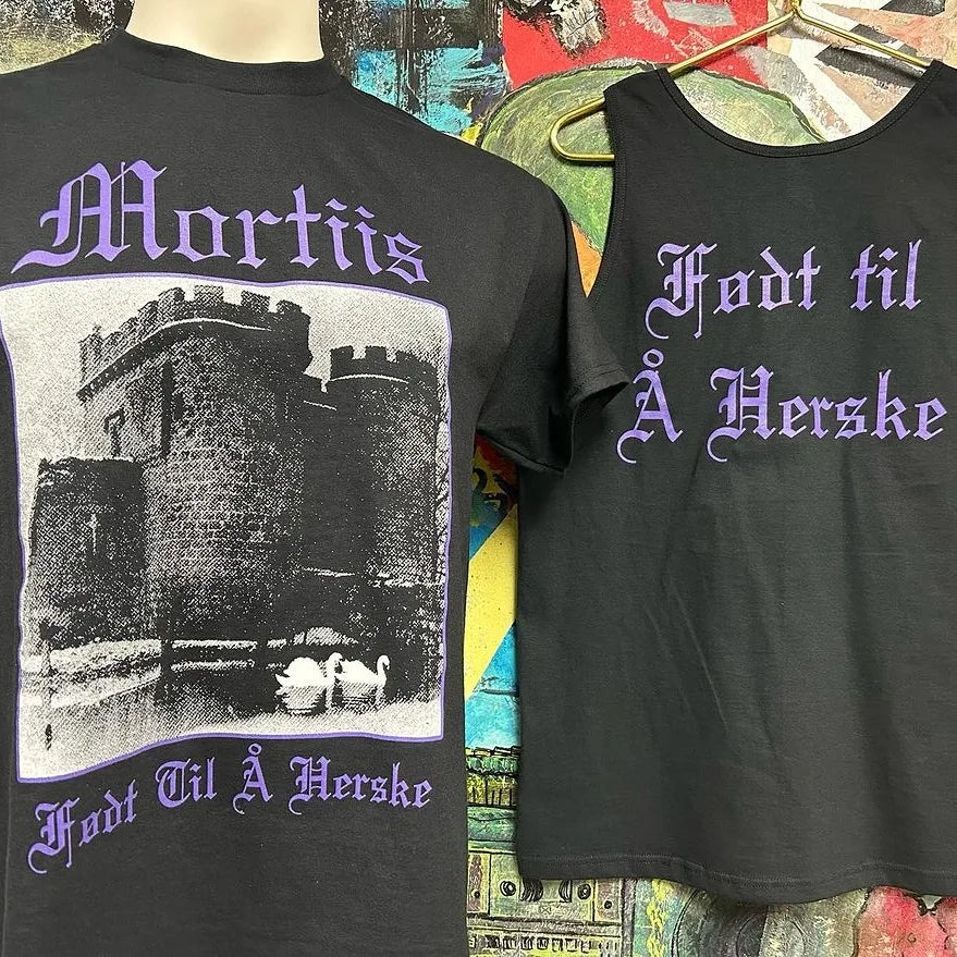 MORTIIS "Født - Swans" [BLACK] - T-SHIRT or TANK TOP