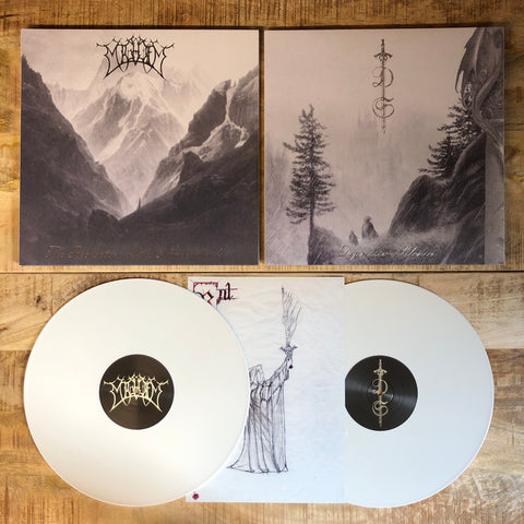 DEPRESSIVE SILENCE / MIGHTIEST "Split" Vinyl 2xLP (180g, deluxe gatefold, insert - 3 color options)