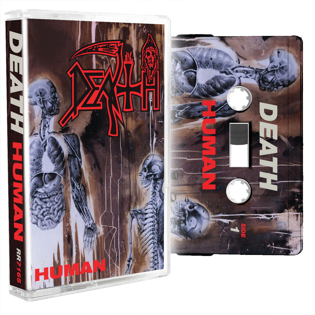 DEATH "Human" cassette tape (UV all over print shell)