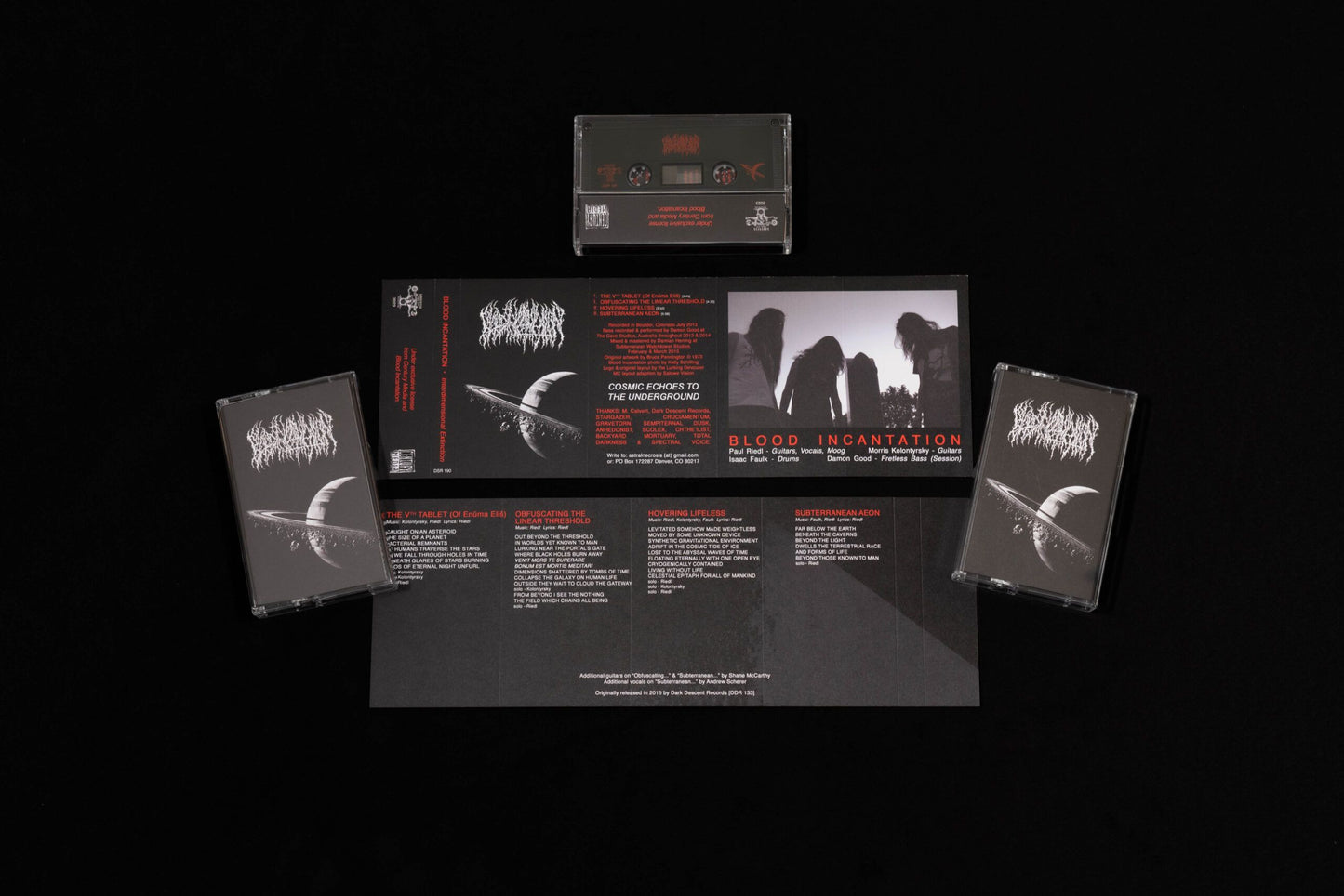 BLOOD INCANTATION "Interdimensional Extinction" cassette tape (repress)
