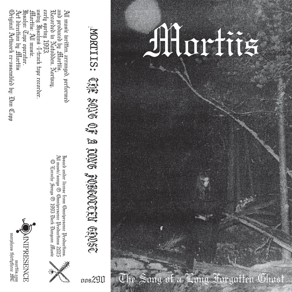 Album cover with text 'Mortiis' and a dark forest scene.