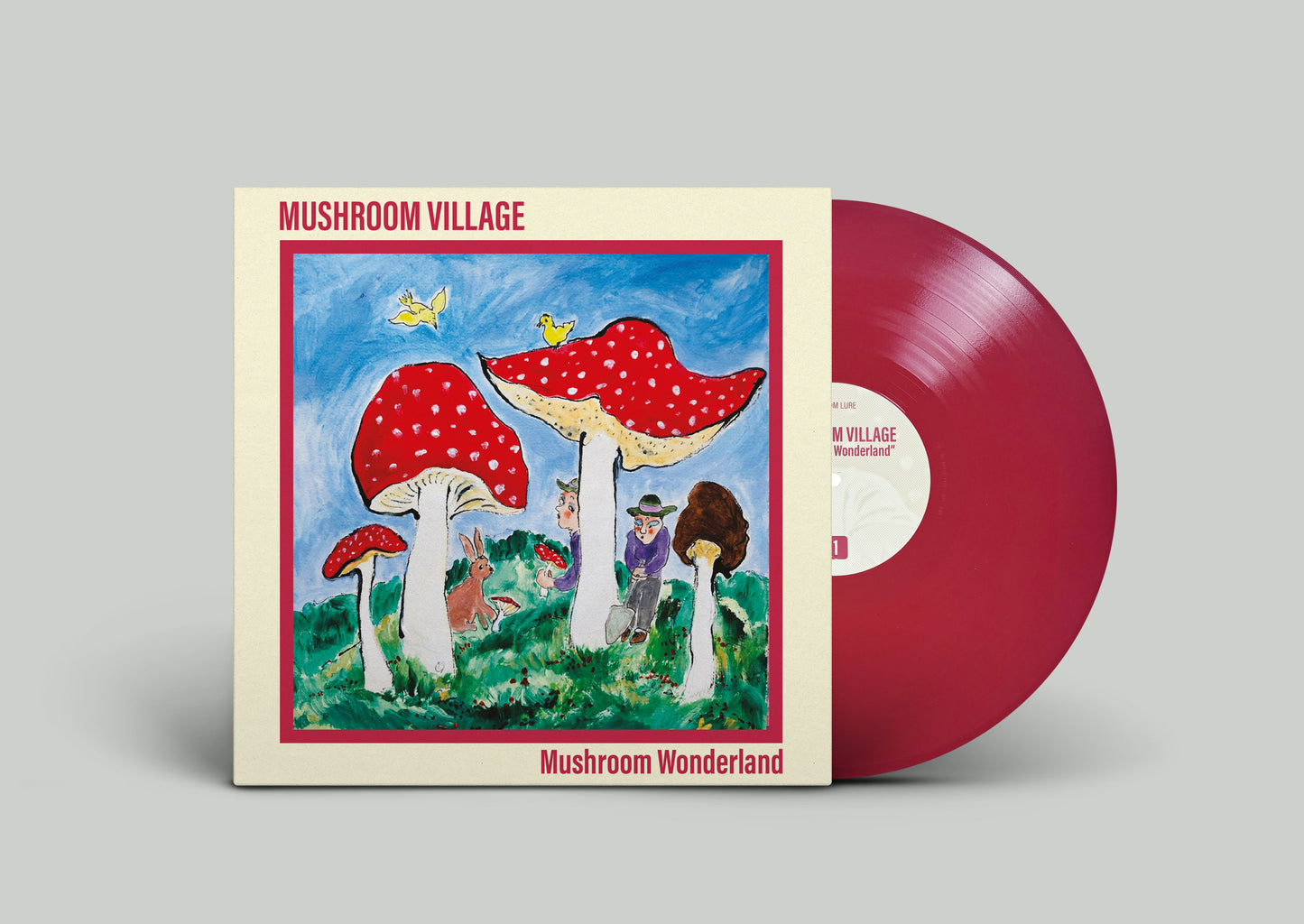 MUSHROOM VILLAGE "Mushroom Wonderland" Vinyl LP (2 color options)