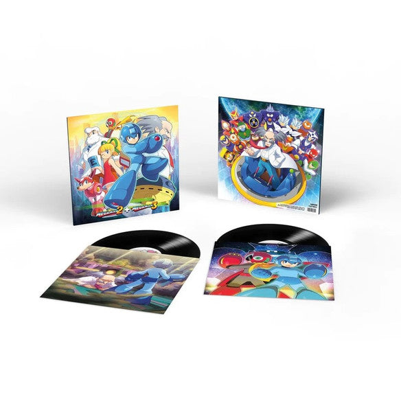 MEGA MAN 2 & 3 Video Game Soundtracks vinyl 2xLP (Capcom Sound Team)