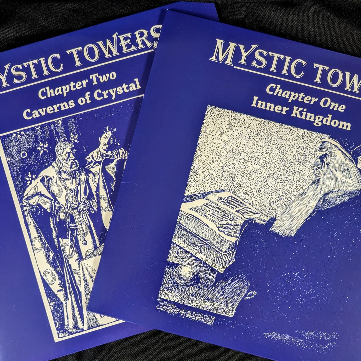 MYSTIC TOWERS "Chapters One & Two" Vinyl 2xLP Bundle w/ 2 posters