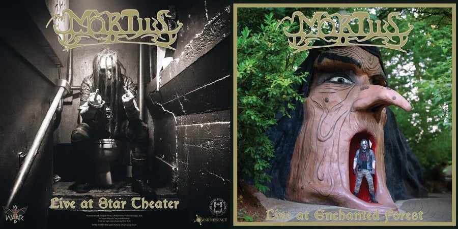 MORTIIS "Live at Enchanted Forest / Live at Star Theater" vinyl 2xLP (lim.500)