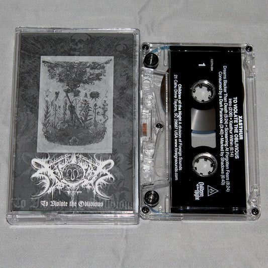 [SOLD OUT] XASTHUR "To Violate the Oblivious" Cassette Tape