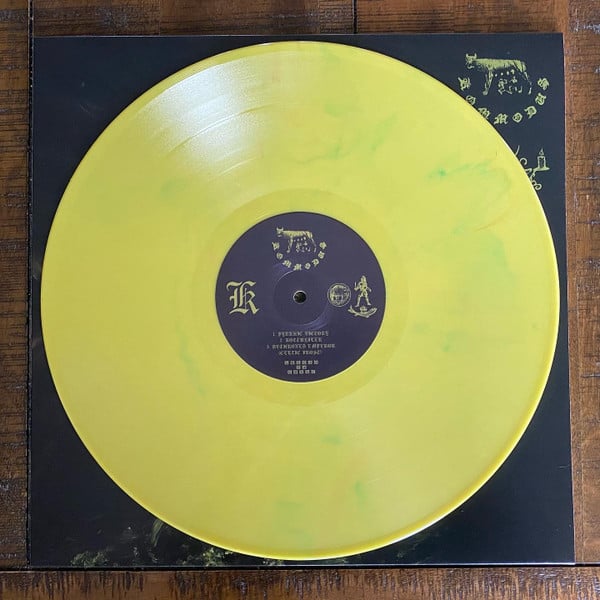 KOMMODUS / VALAC "Eclipsing Honour & Decay" split vinyl LP (color, w/insert)