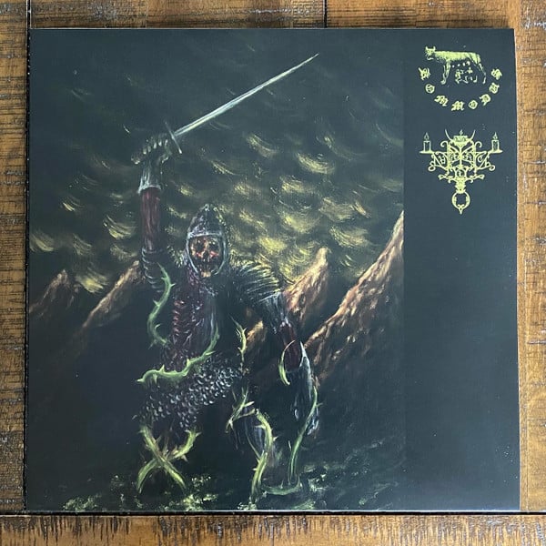 KOMMODUS / VALAC "Eclipsing Honour & Decay" split vinyl LP (color, w/insert)