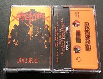 SARCOFAGO "I.N.R.I." Cassette Tape