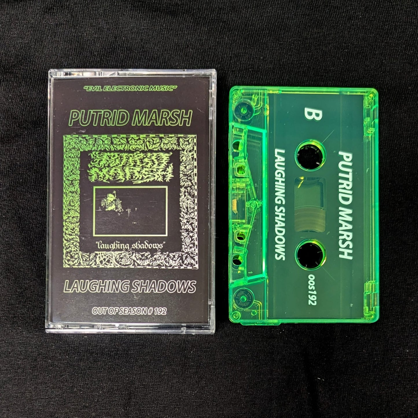 PUTRID MARSH "Laughing Shadows" Cassette Tape (2nd edition, lim.150)