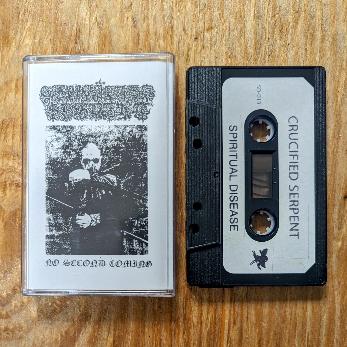CRUCIFIED SERPENT "No Second Coming" Cassette Tape (lim.75)