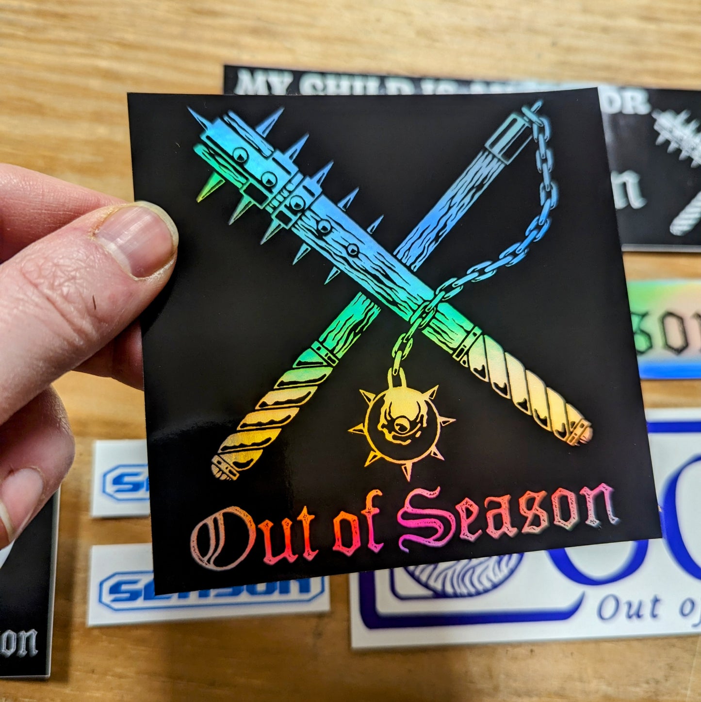 OUT OF SEASON STICKER SUPER PACK (set of 7)
