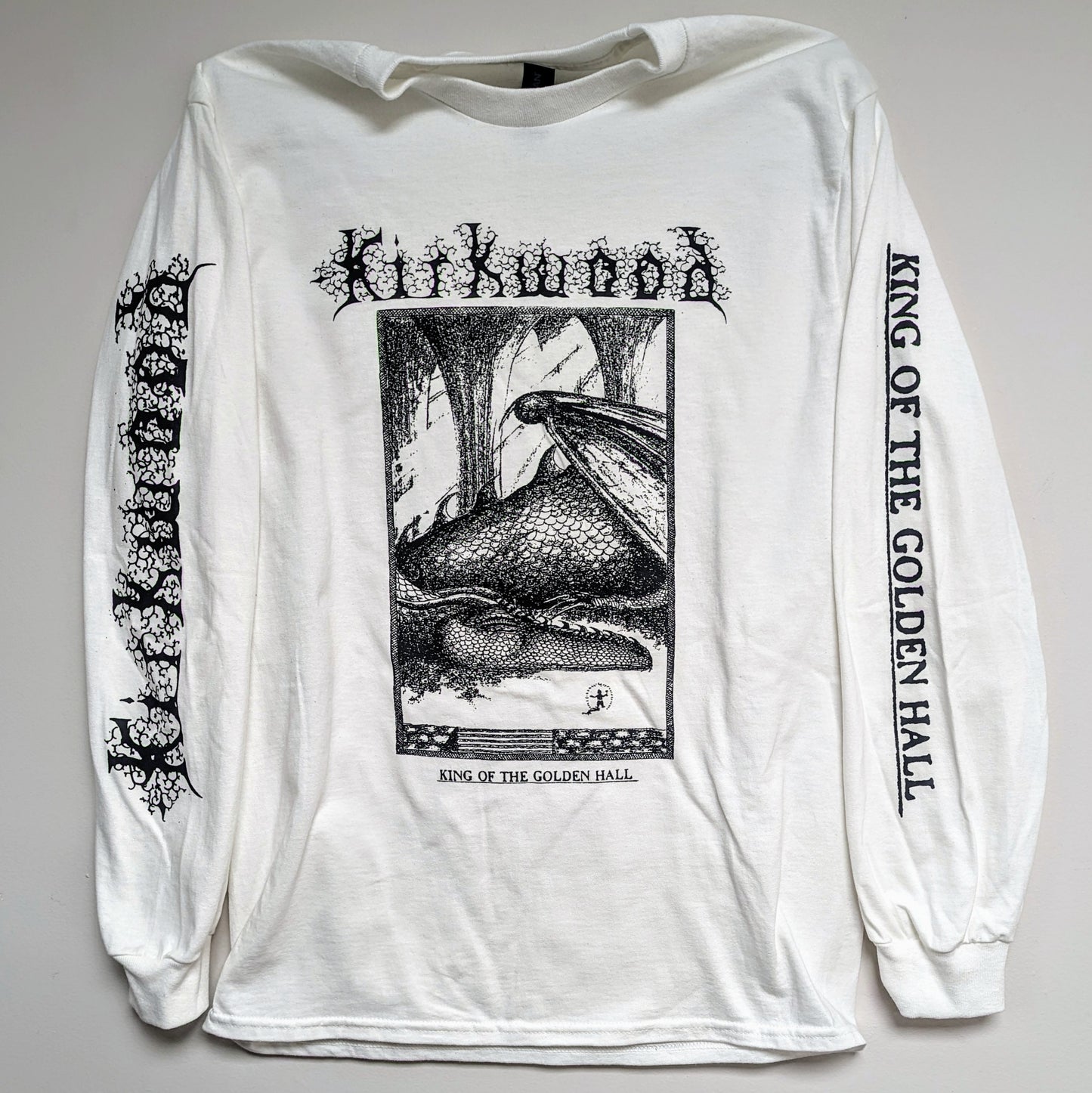 JIM KIRKWOOD "King of the Golden Hall" Long Sleeve Shirt [WHITE or BLACK]